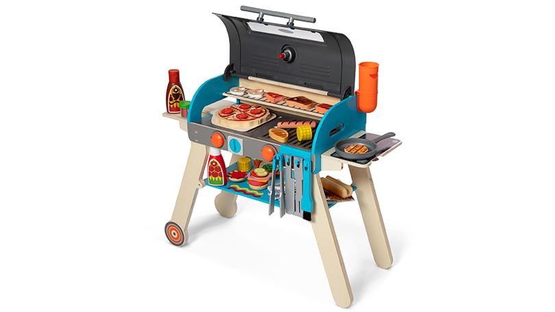 Deluxe Grill and Pizza Oven Play Set