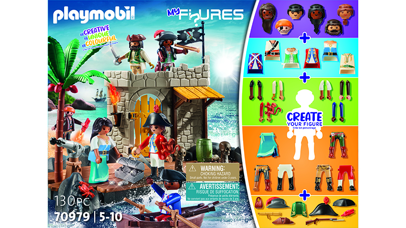 PLAYMOBIL My Figures: Island of the Pirates
