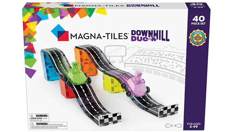 MAGNA-TILES® Downhill Duo 40-Piece Set 